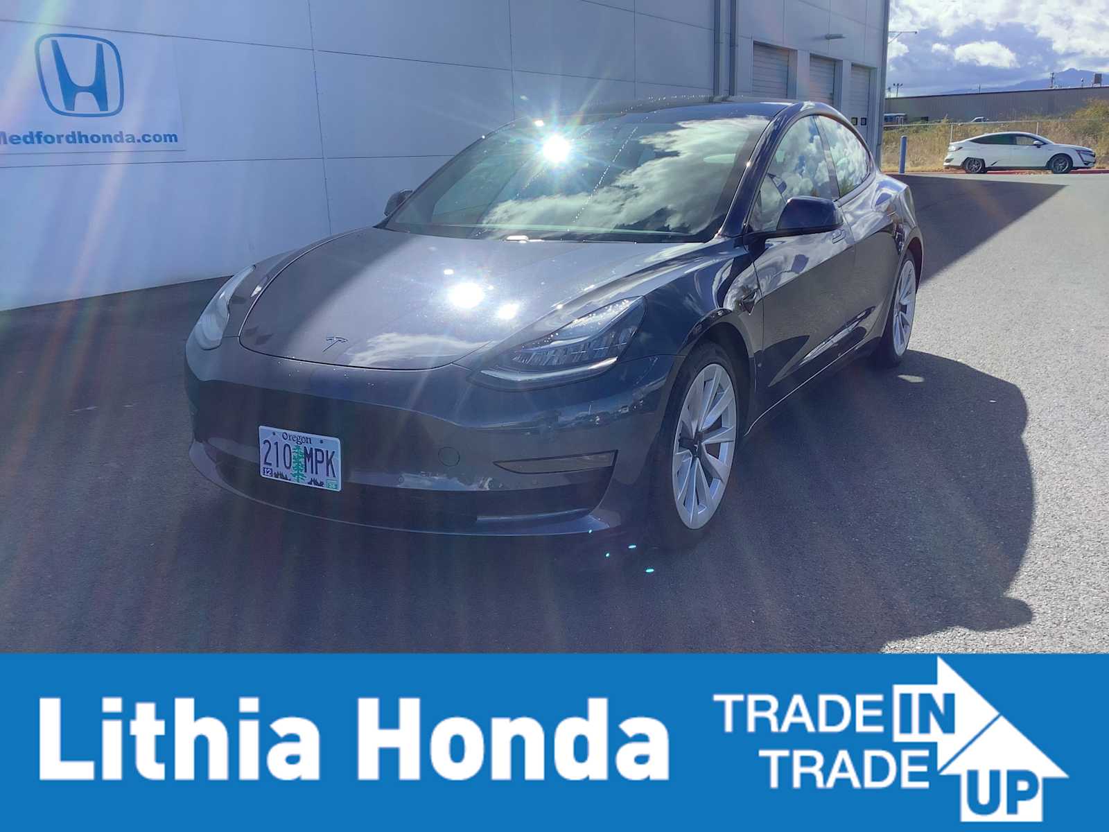 Used 2021 Tesla Model 3 Base with VIN 5YJ3E1EA7MF861379 for sale in Medford, OR