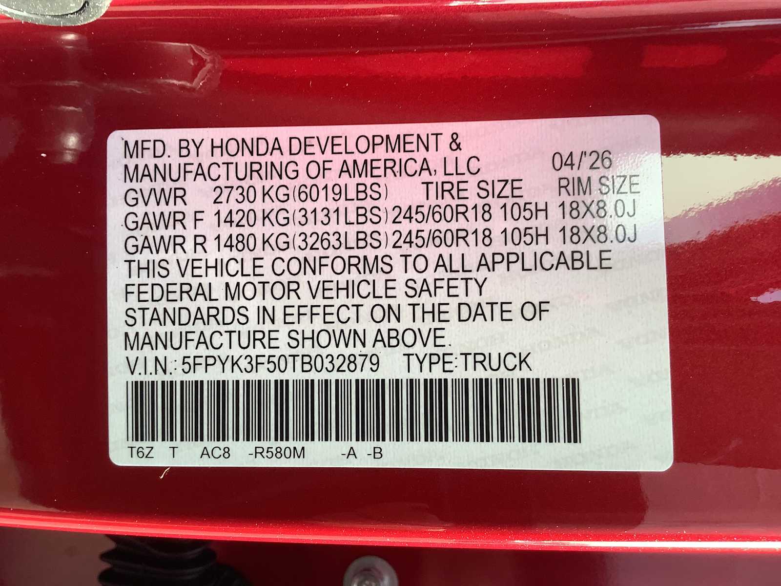 Thumbnail: 2026 Honda Ridgeline - 21