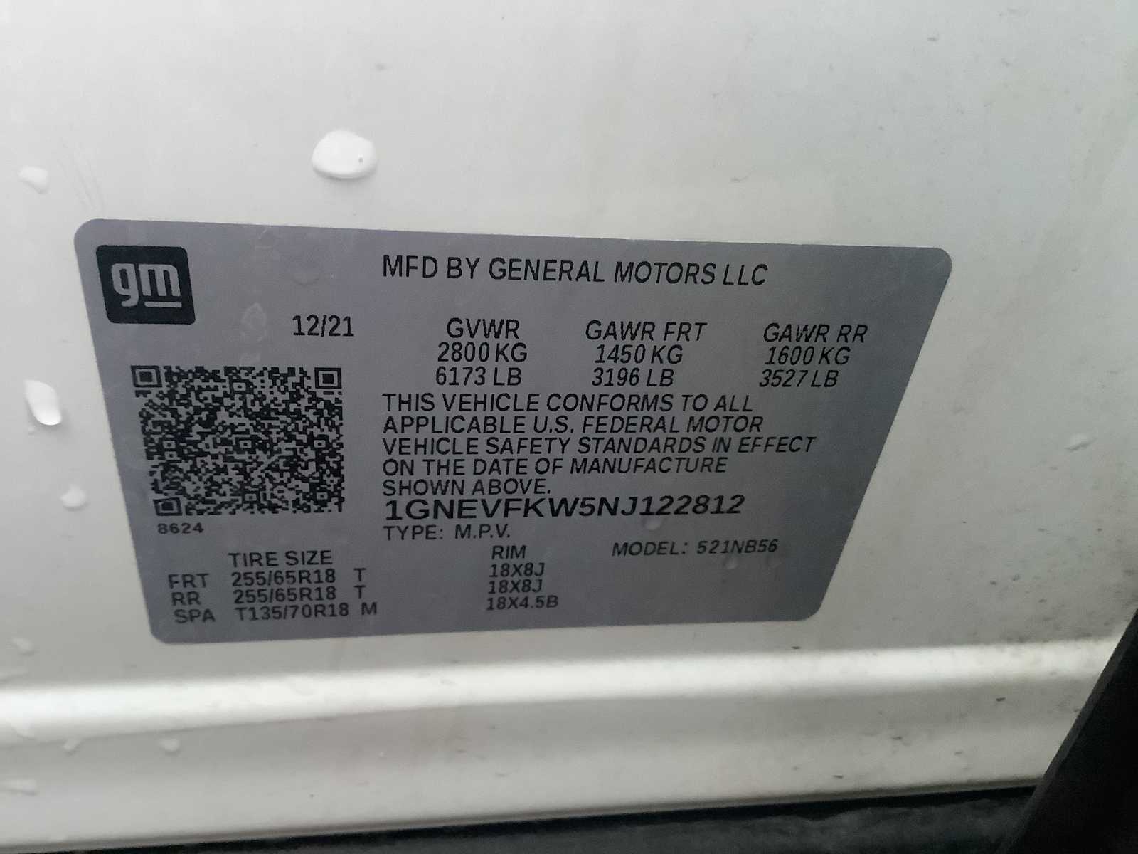 Thumbnail: 2022 Chevrolet Traverse - 20