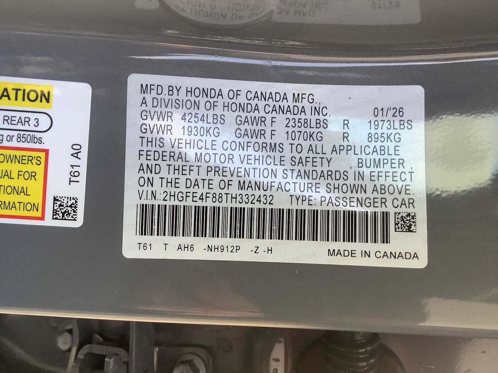 Thumbnail: 2026 Honda Civic - 21