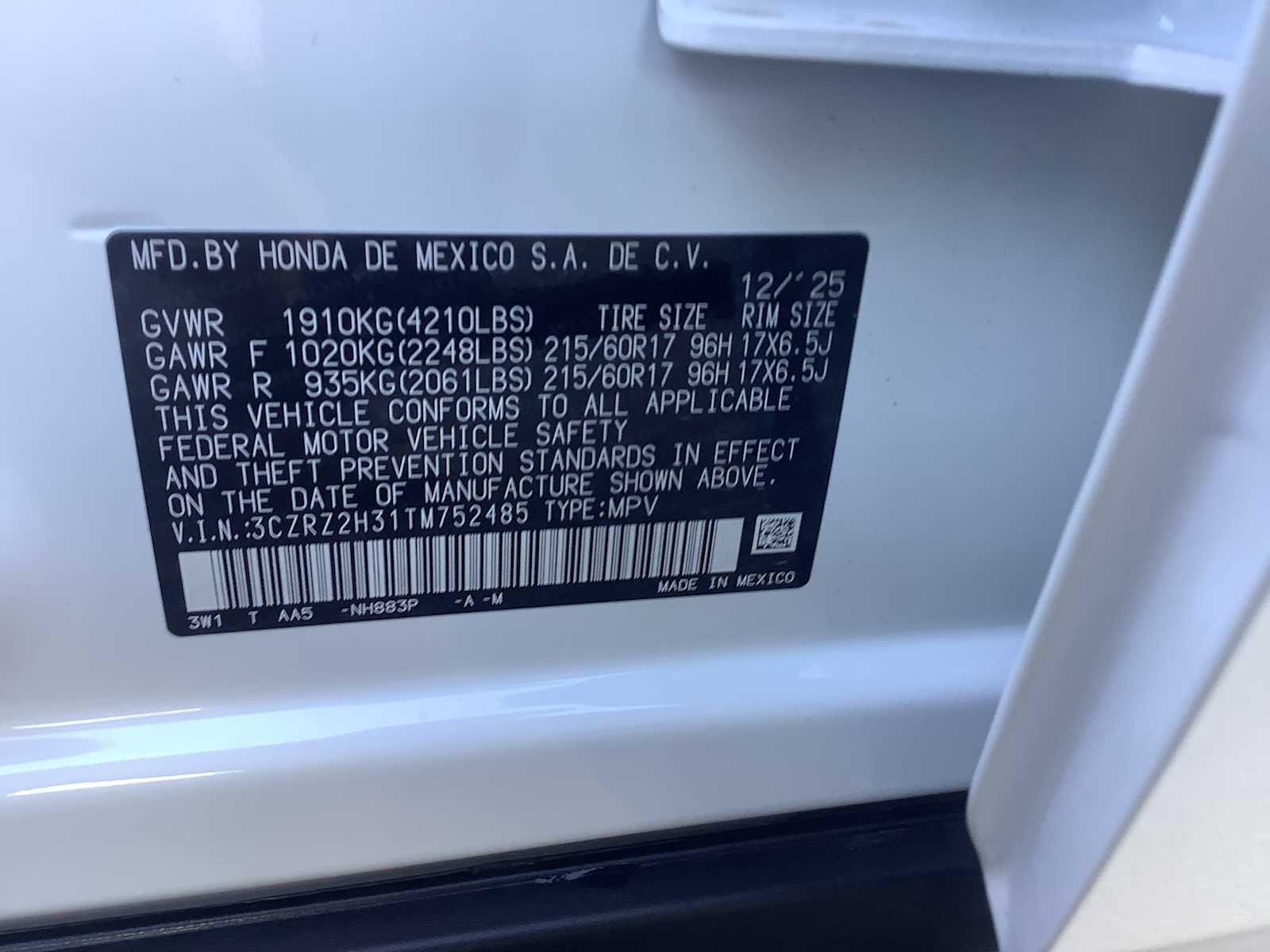 Thumbnail: 2026 Honda HR-V - 21