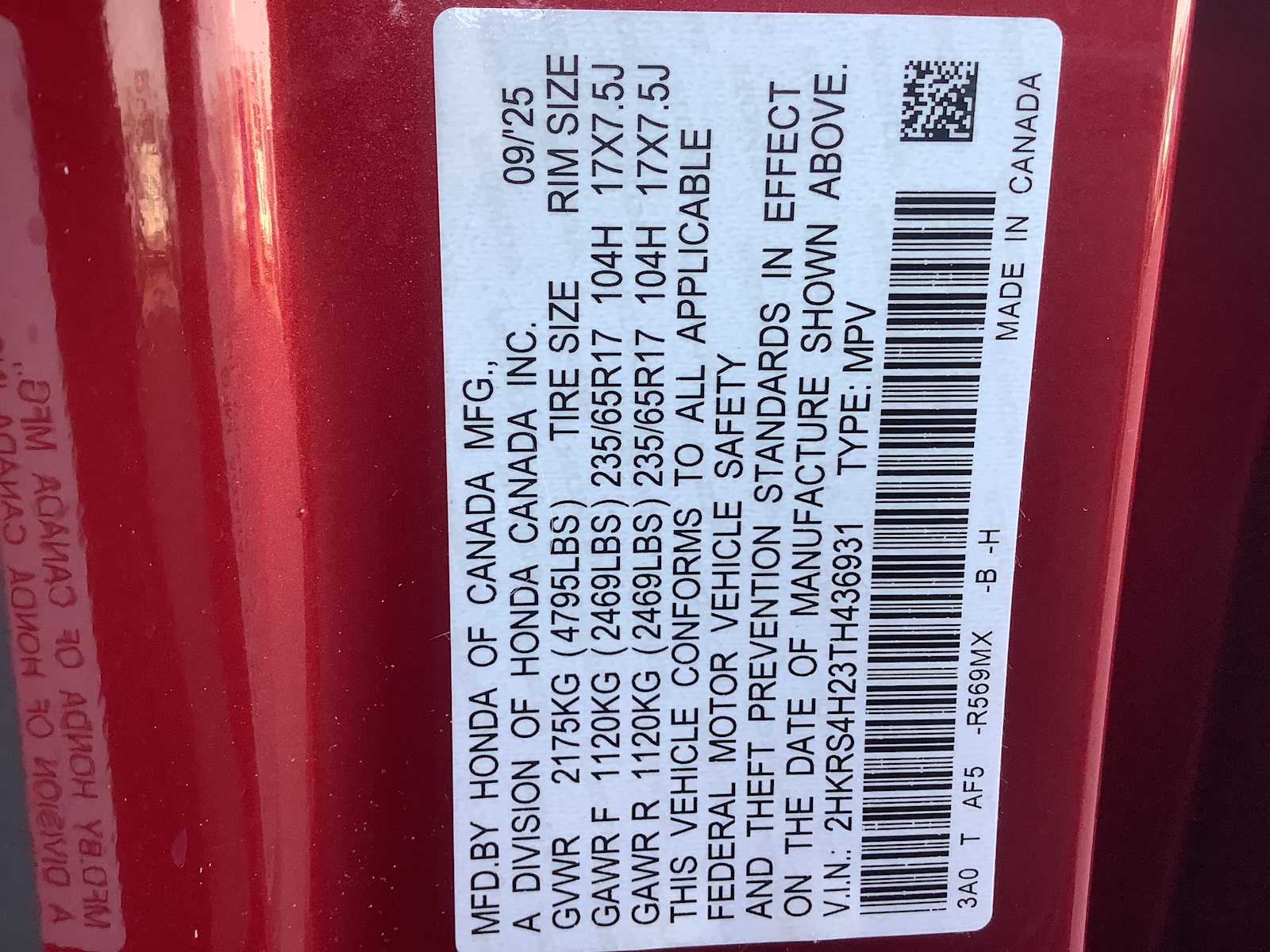2026 Honda CR-V LX - Photo 21