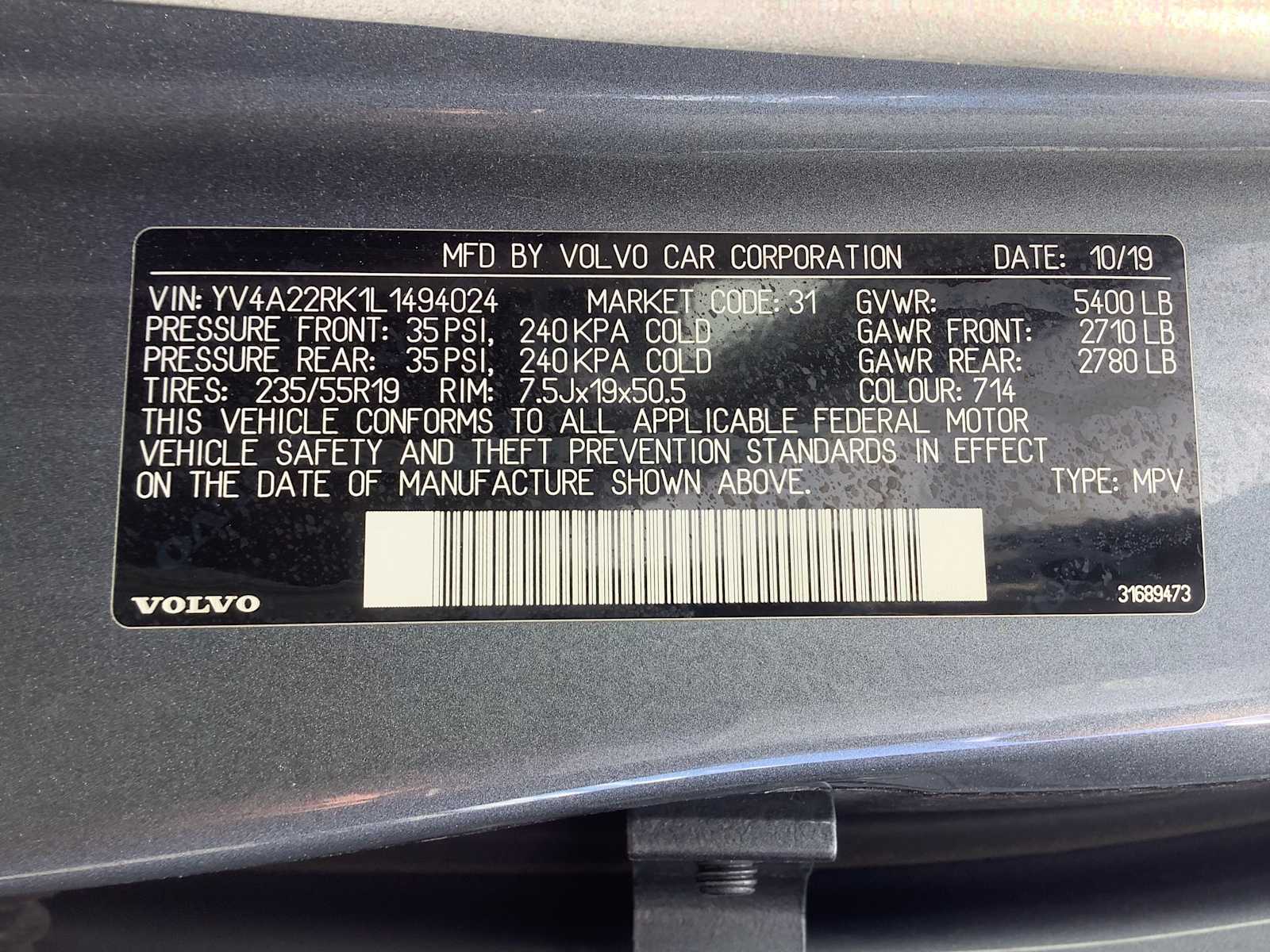 Thumbnail: 2020 Volvo XC60 - 21