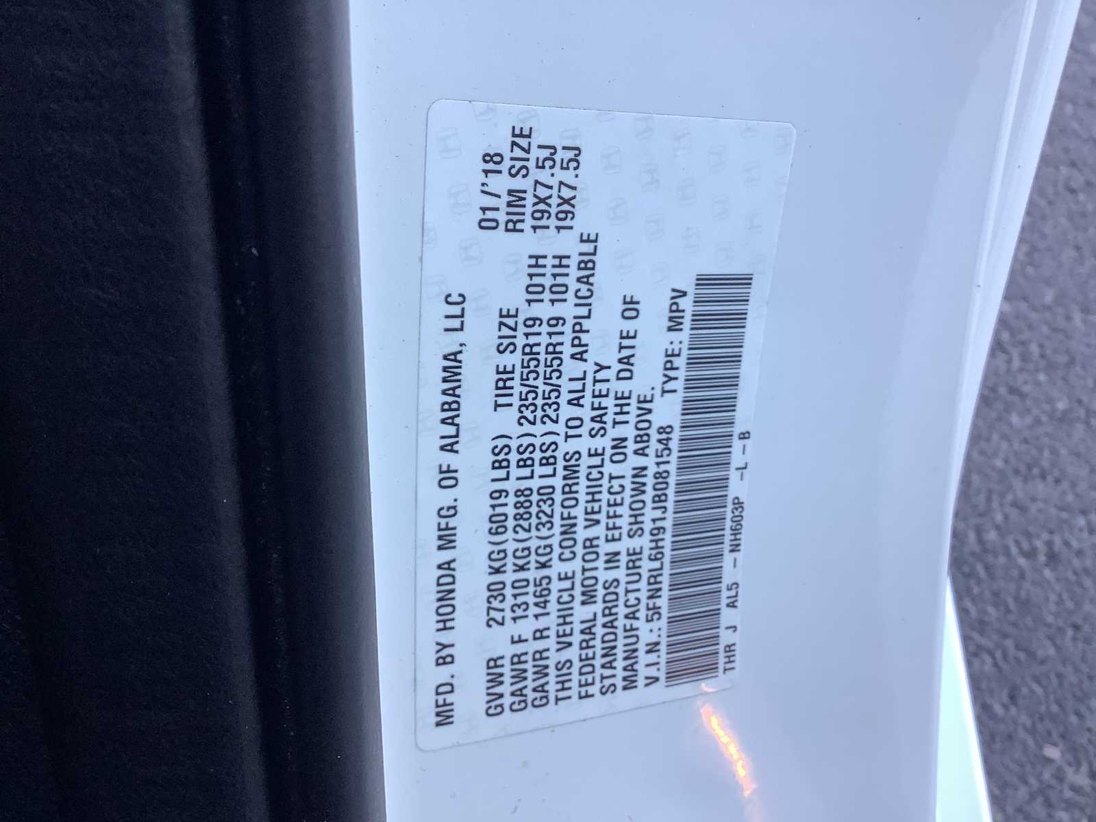 2018 Honda Odyssey Elite - Photo 22