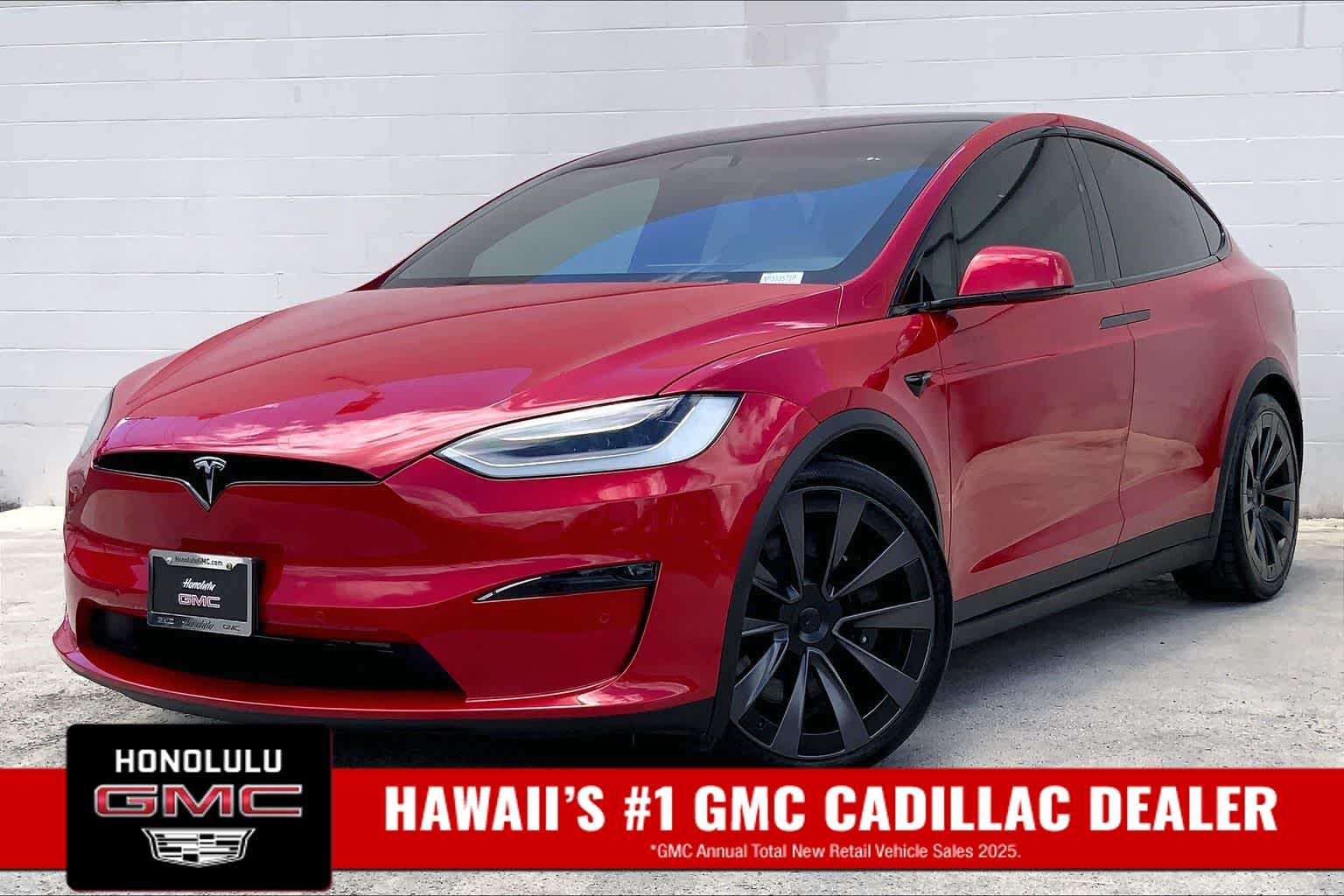 Used 2022 Tesla Model X Plaid with VIN 7SAXCBE64NF333571 for sale in Honolulu, HI