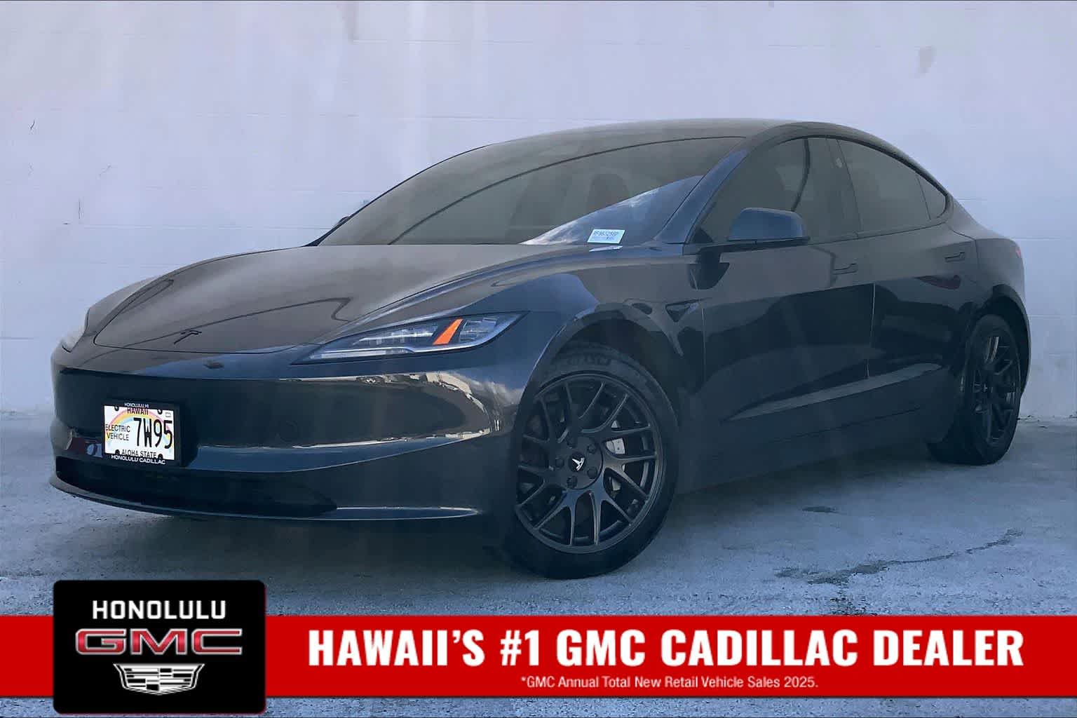 Used 2024 Tesla Model 3 Base with VIN 5YJ3E1EA2RF863256 for sale in Honolulu, HI