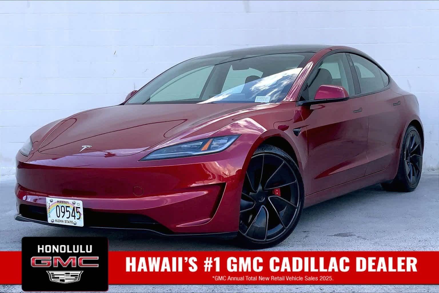 Used 2025 Tesla Model 3 Performance with VIN 5YJ3E1ET2SF985252 for sale in Honolulu, HI