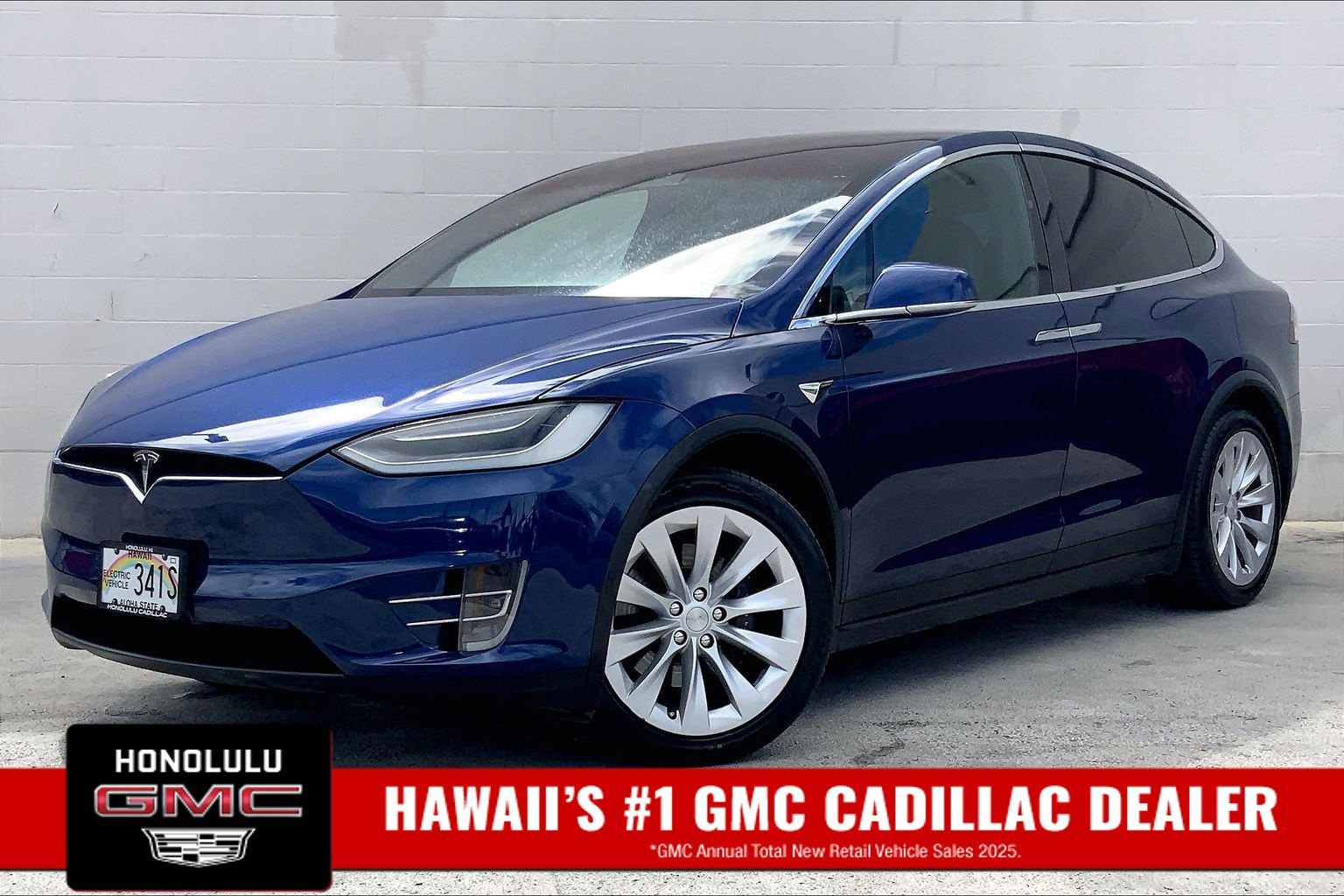 Used 2021 Tesla Model X Long Range Plus with VIN 5YJXCBE2XMF311308 for sale in Honolulu, HI