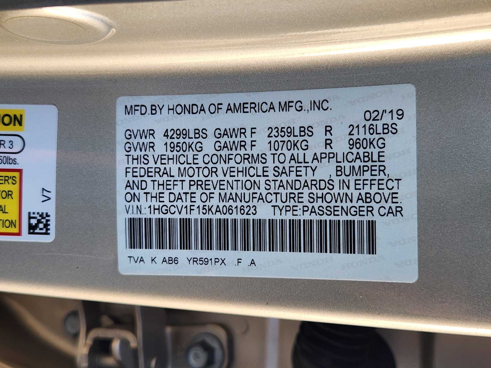 Thumbnail: 2019 Honda Accord - 33