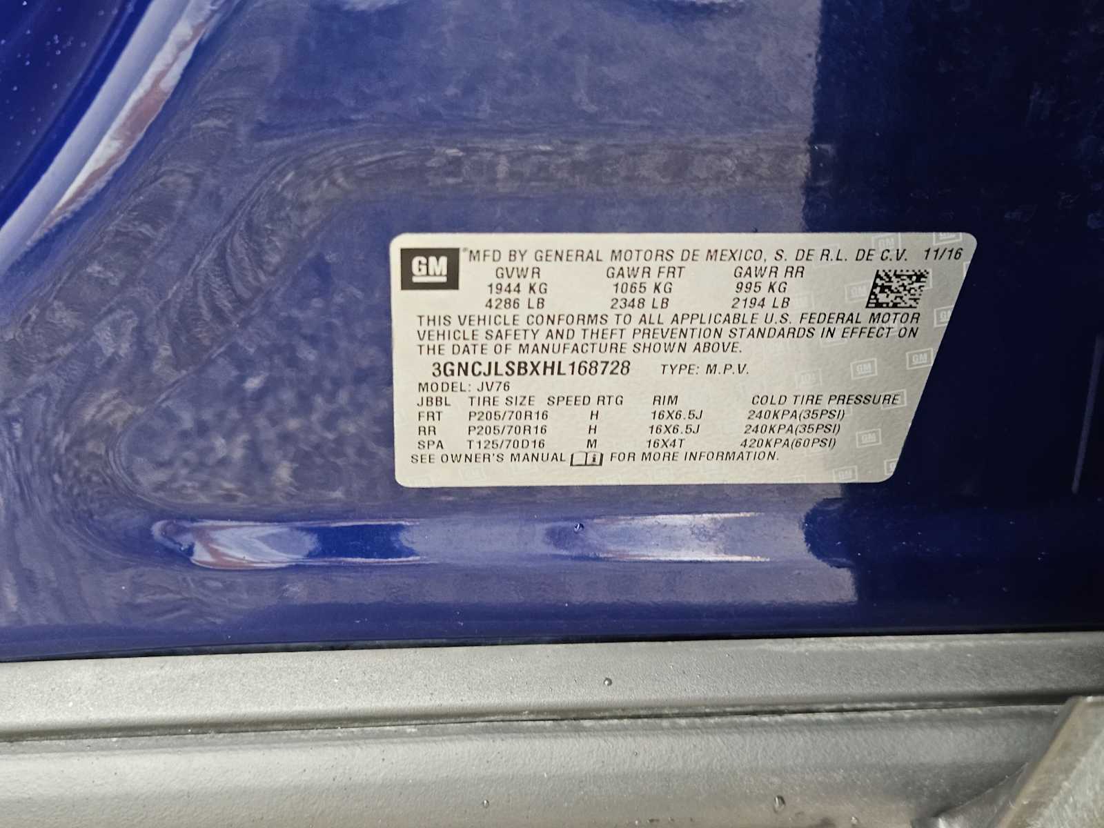 Thumbnail: 2017 Chevrolet Trax - 30