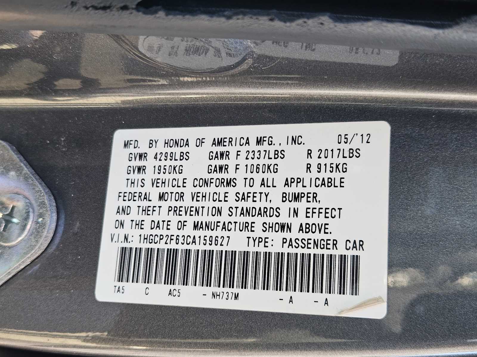 Thumbnail: 2012 Honda Accord - 31