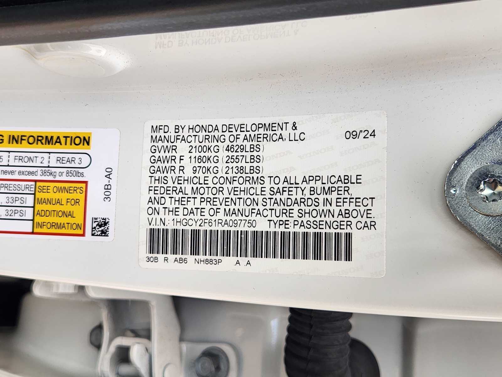 Thumbnail: 2024 Honda Accord - 34