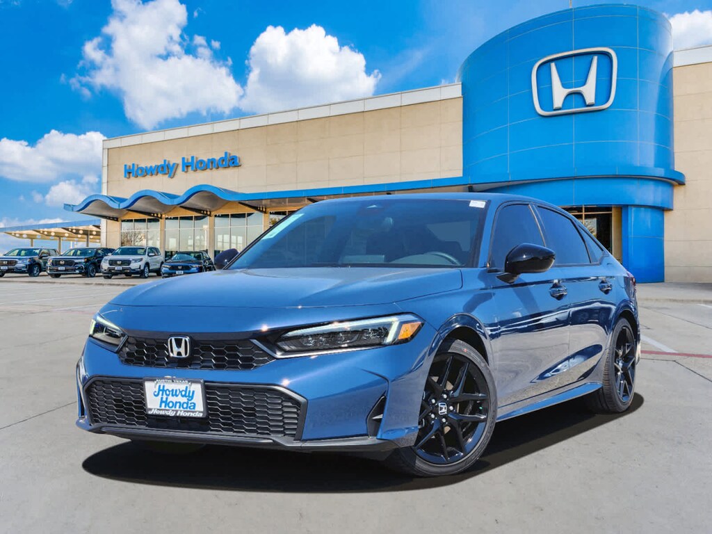New 2025 Honda Civic For Sale at Howdy Honda VIN 2HGFE2F56SH530483