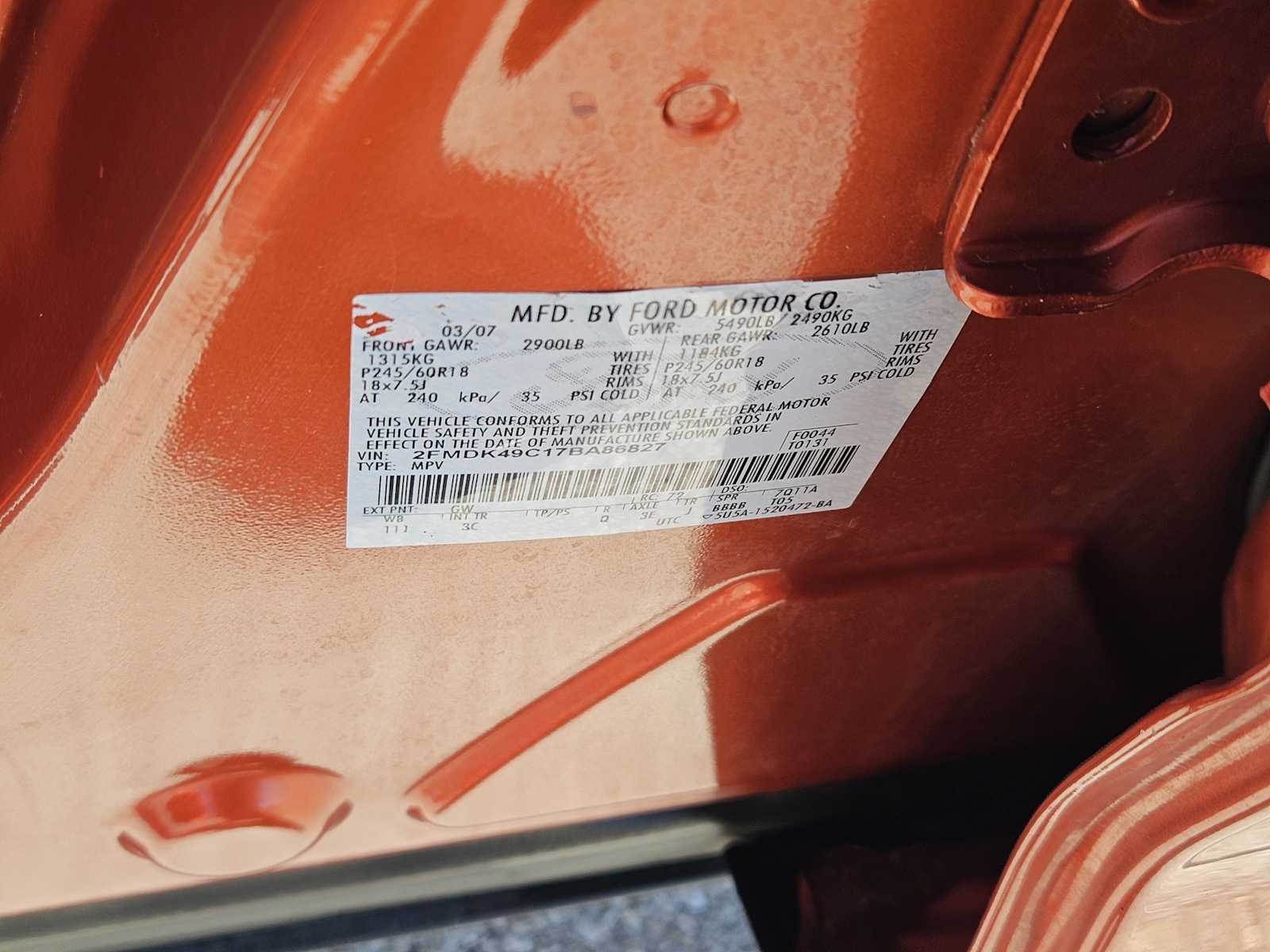 Thumbnail: 2007 Ford Edge - 31