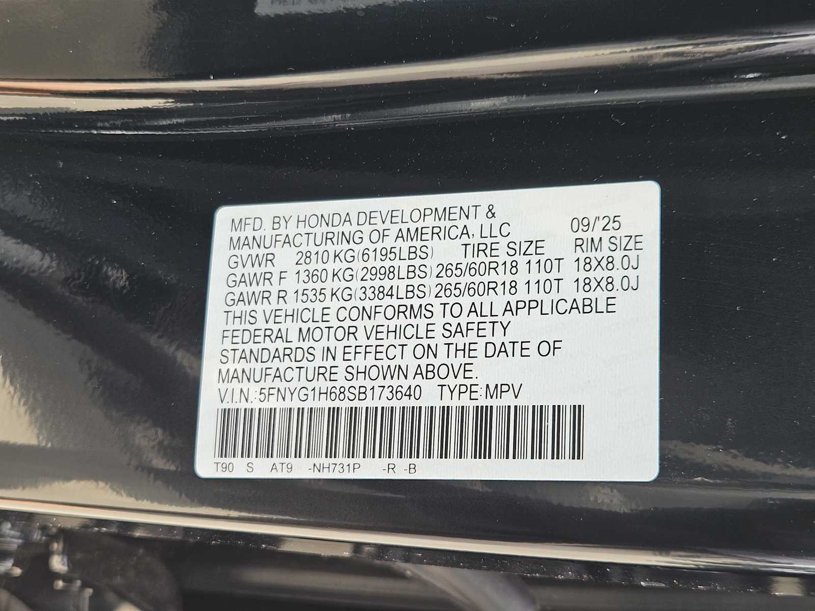 Thumbnail: 2025 Honda Pilot - 26