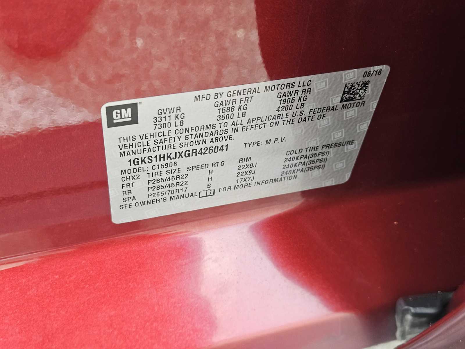 Thumbnail: 2016 GMC Yukon XL - 34