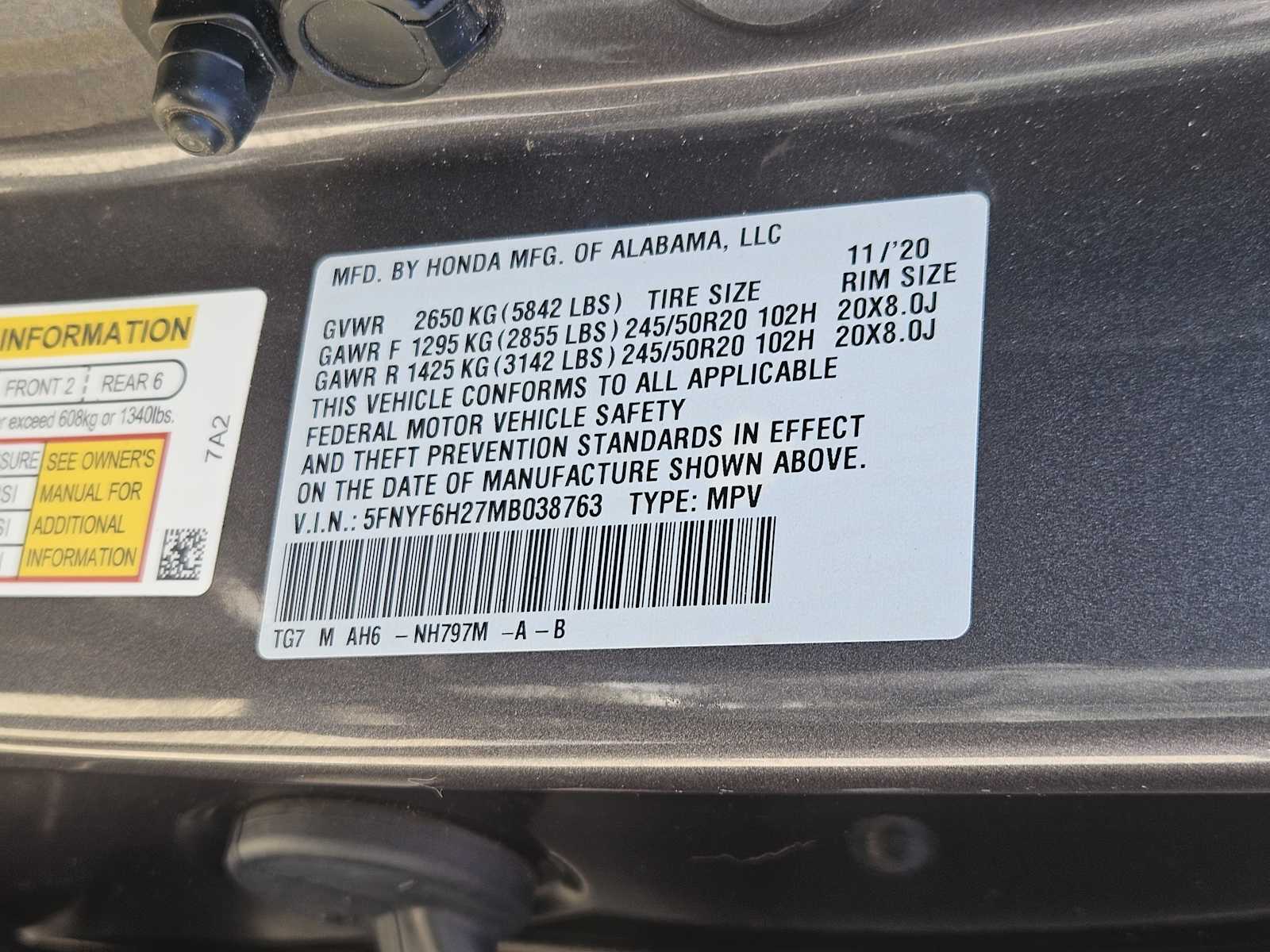 Thumbnail: 2021 Honda Pilot - 34