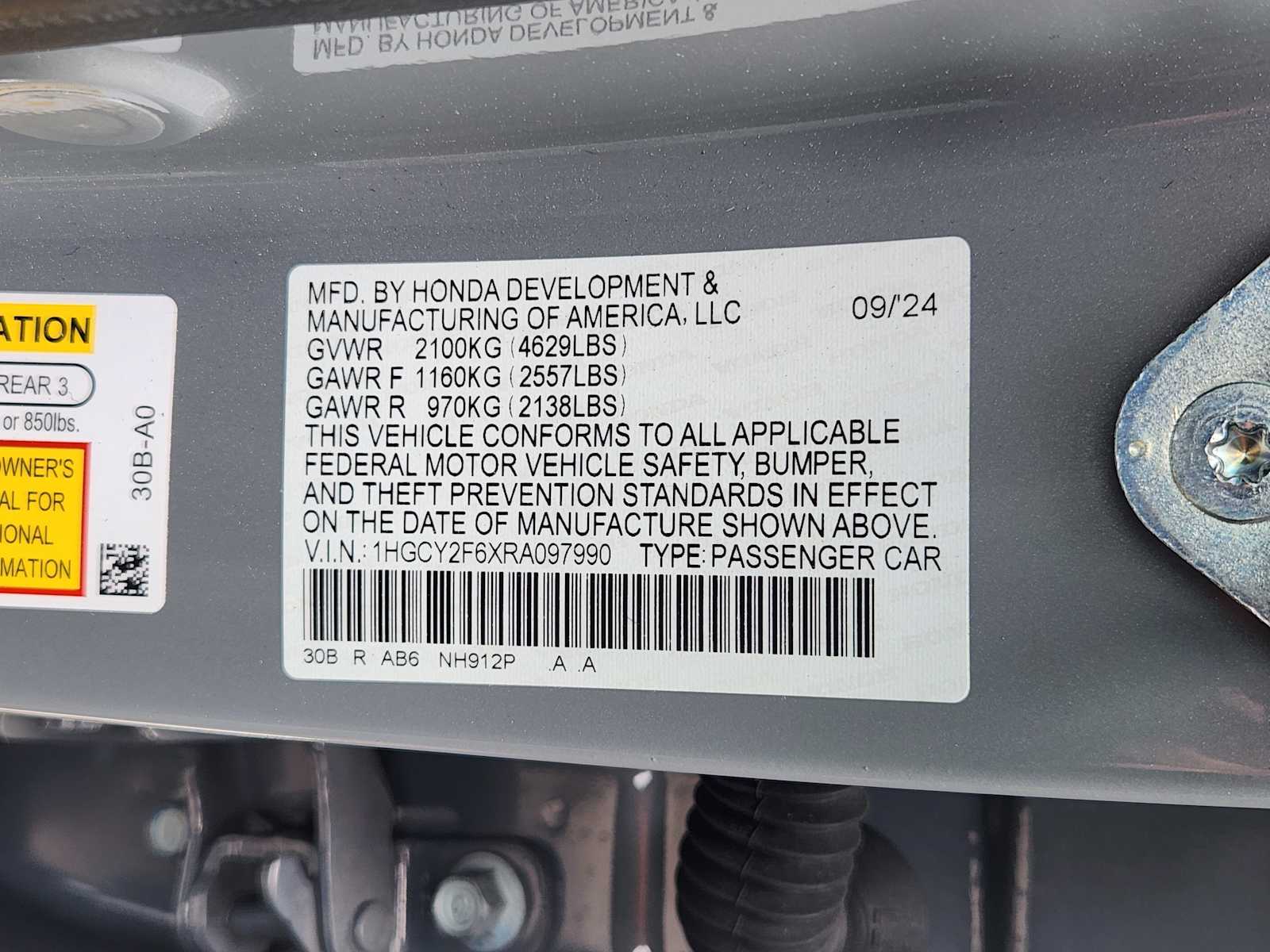 Thumbnail: 2024 Honda Accord - 34