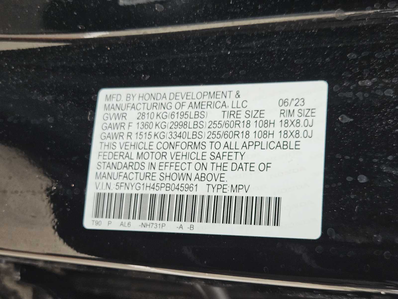 Thumbnail: 2023 Honda Pilot - 32