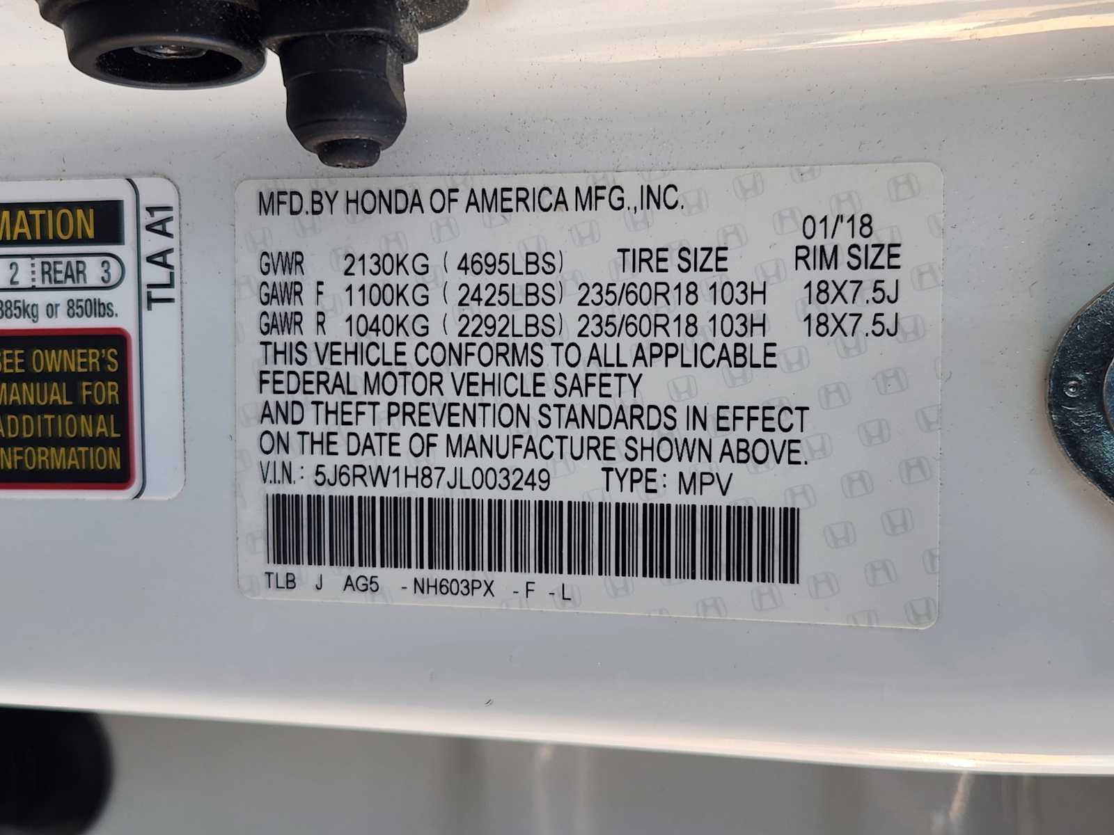 Thumbnail: 2018 Honda CR-V - 34