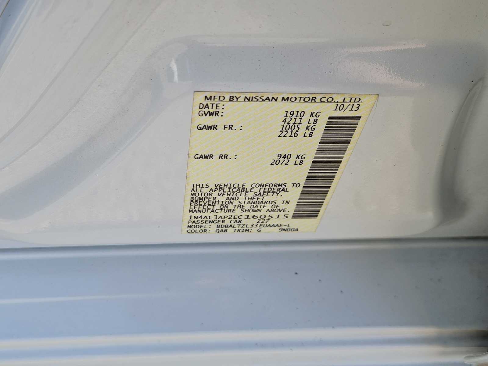 Thumbnail: 2014 Nissan Altima - 32