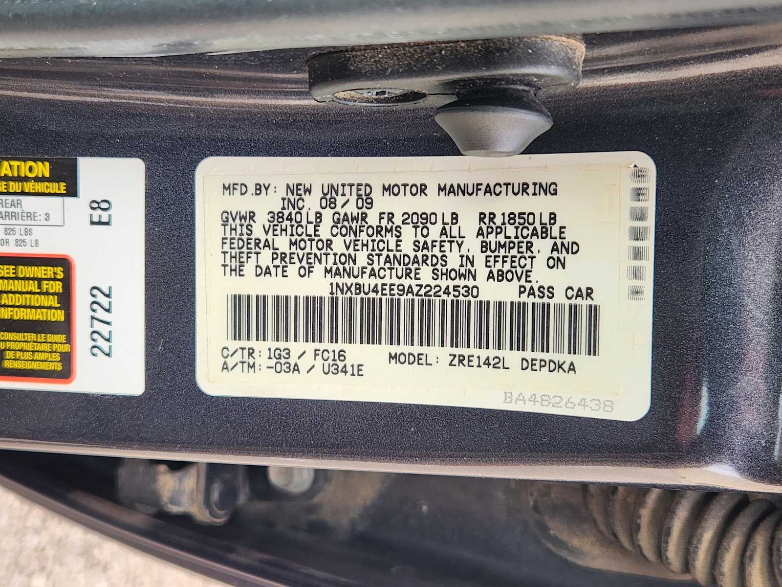 Thumbnail: 2010 Toyota Corolla - 33