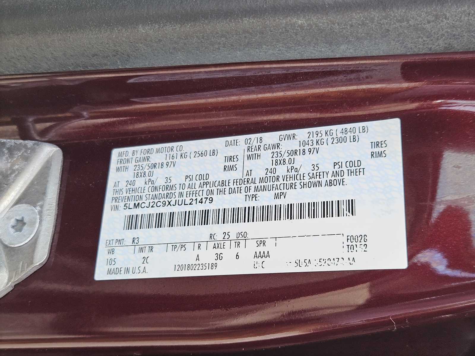 Thumbnail: 2018 Lincoln MKC - 32