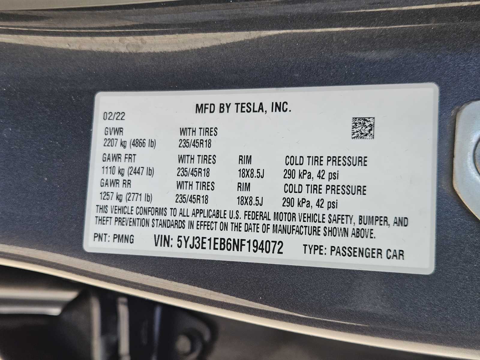 Thumbnail: 2022 Tesla Model 3 - 32