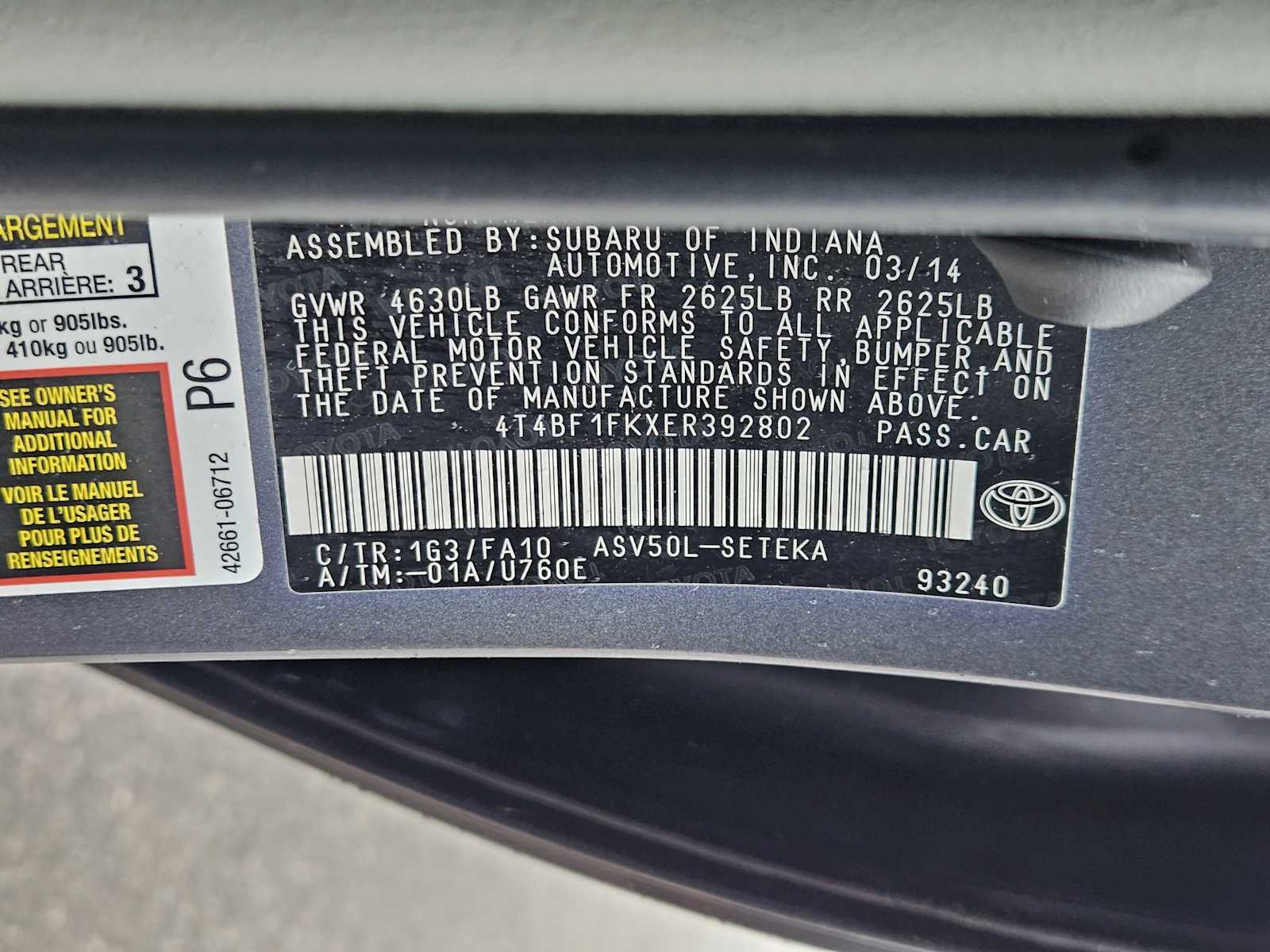 Thumbnail: 2014 Toyota Camry - 29