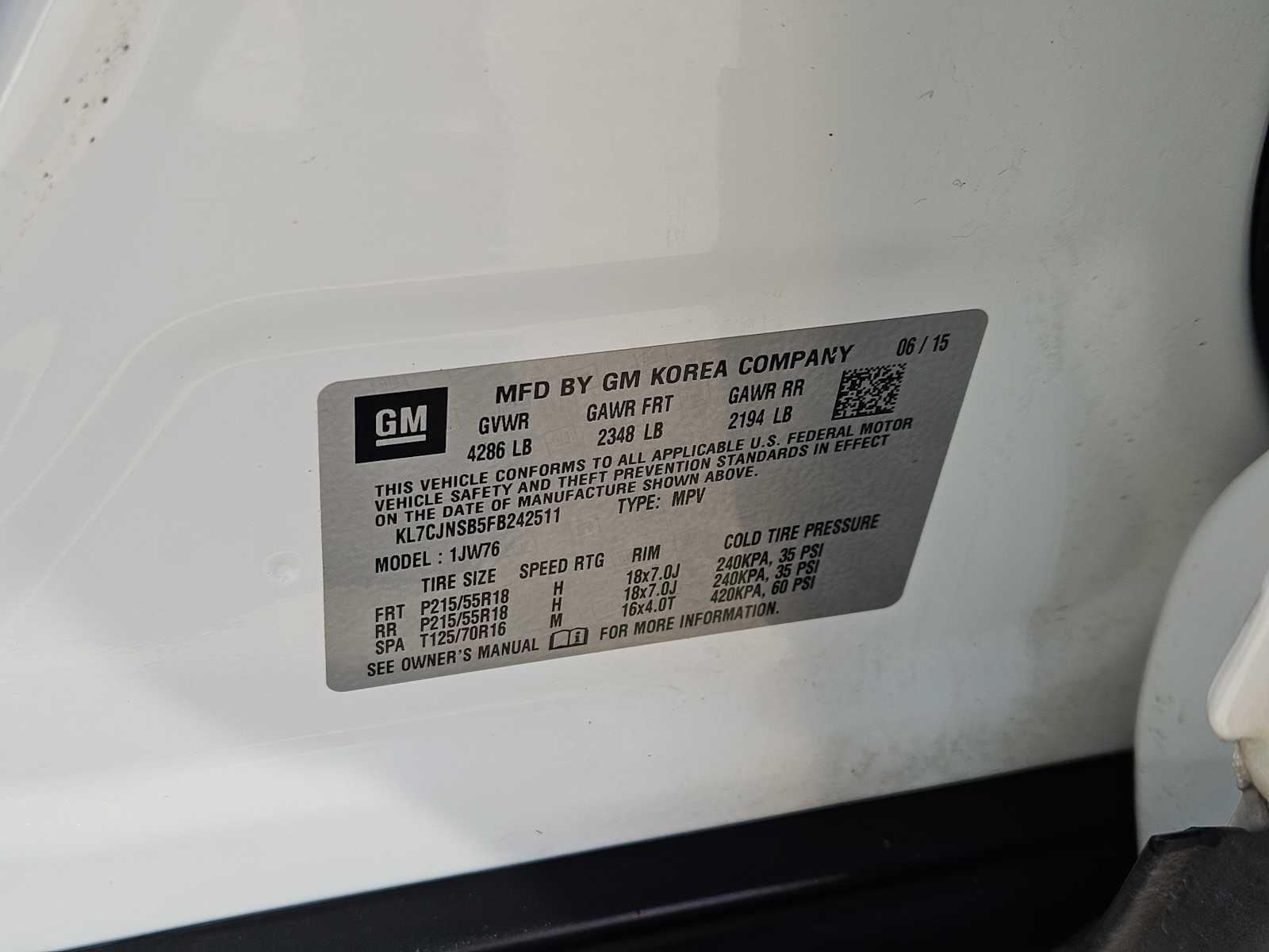 Thumbnail: 2015 Chevrolet Trax - 30