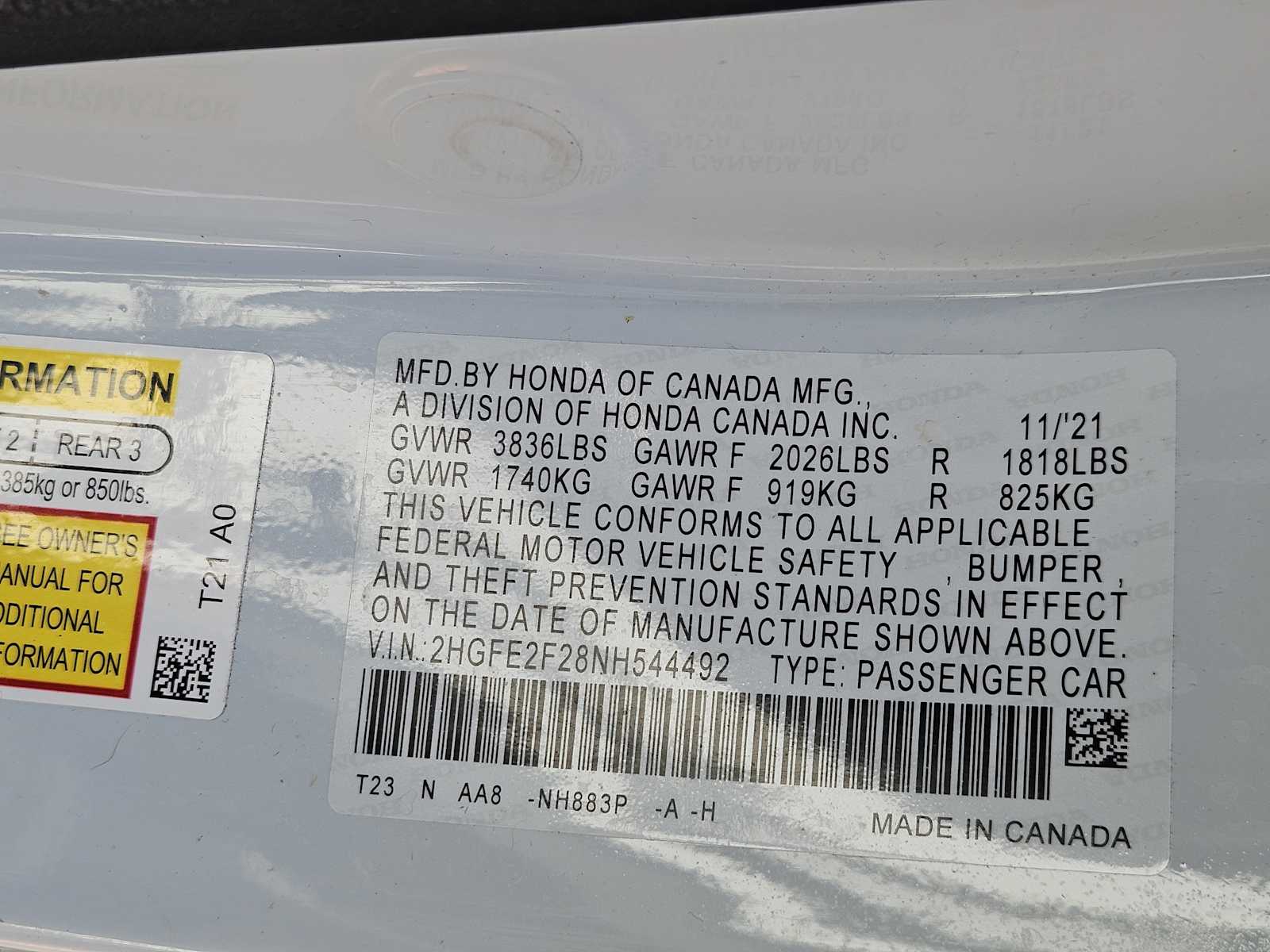 Thumbnail: 2022 Honda Civic - 30