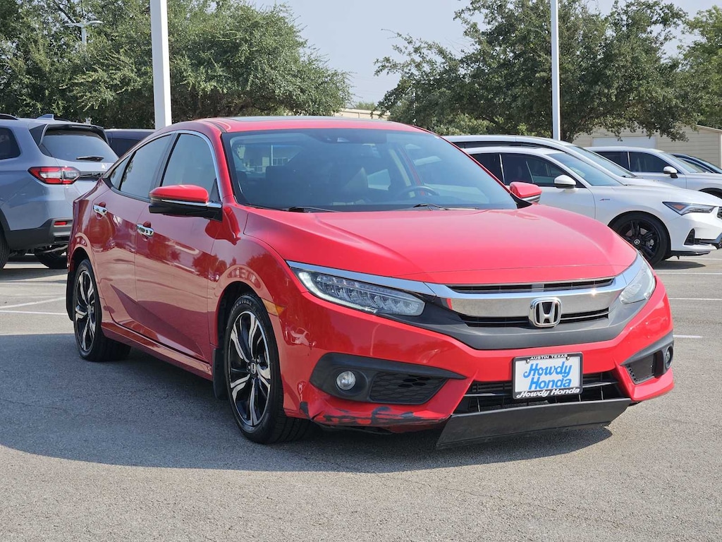 Certified 2018 Honda Civic Sedan Touring Sedan