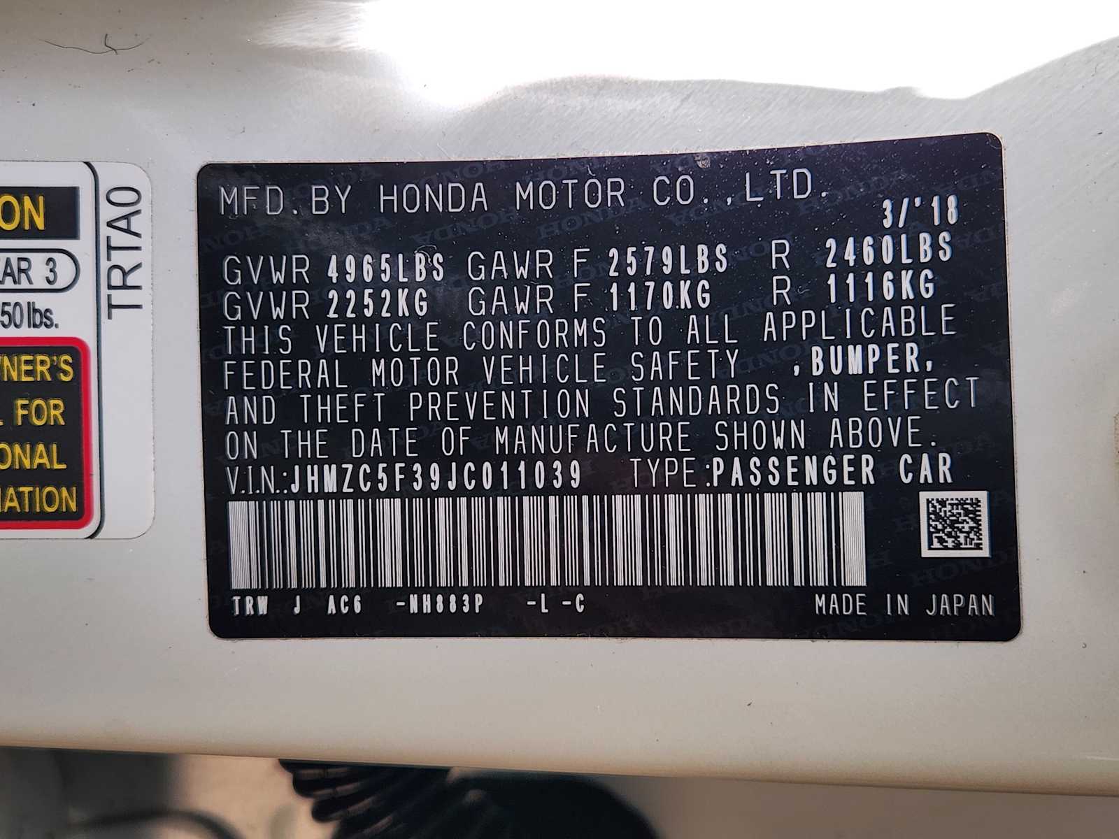 Thumbnail: 2018 Honda Clarity - 32