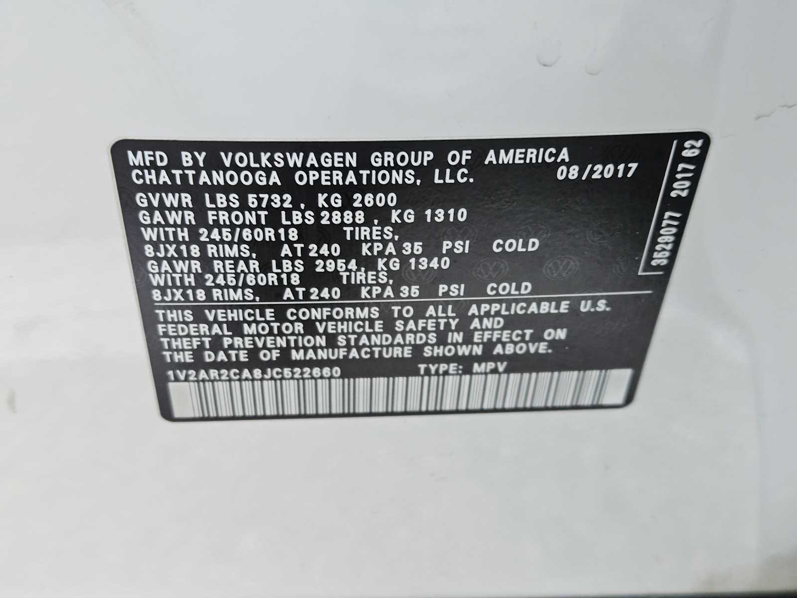 Thumbnail: 2018 Volkswagen Atlas - 32