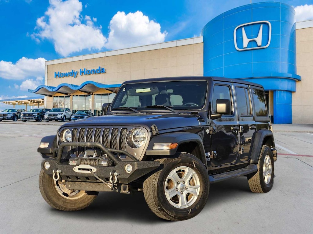 Used 2019 Jeep Wrangler Unlimited Sport S SUV