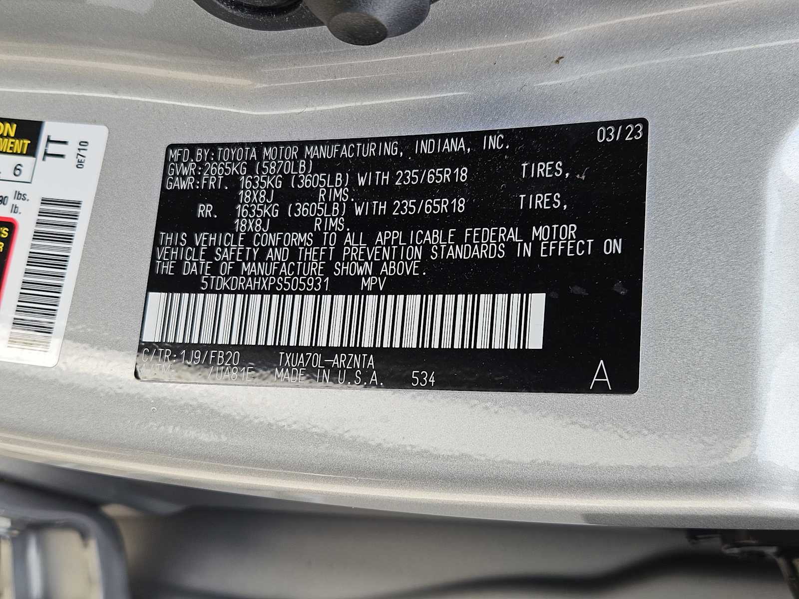 Thumbnail: 2023 Toyota Highlander - 33