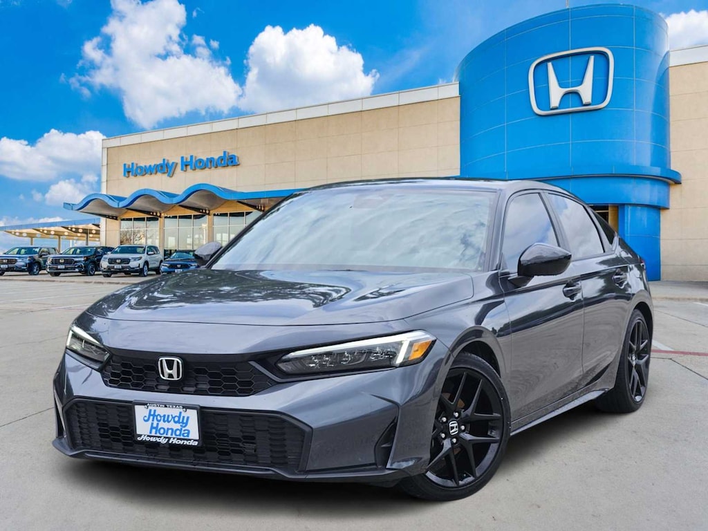 Certified 2025 Honda Civic Sport Hatchback