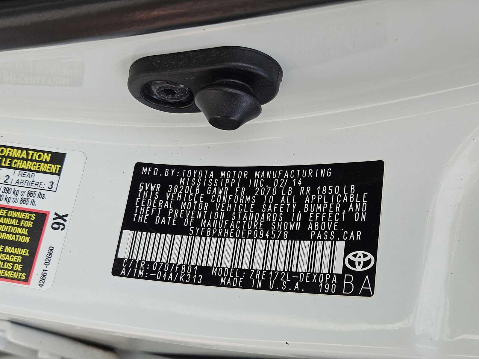 Thumbnail: 2014 Toyota Corolla - 31