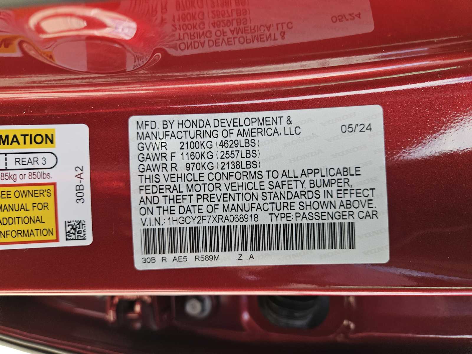 Thumbnail: 2024 Honda Accord - 34