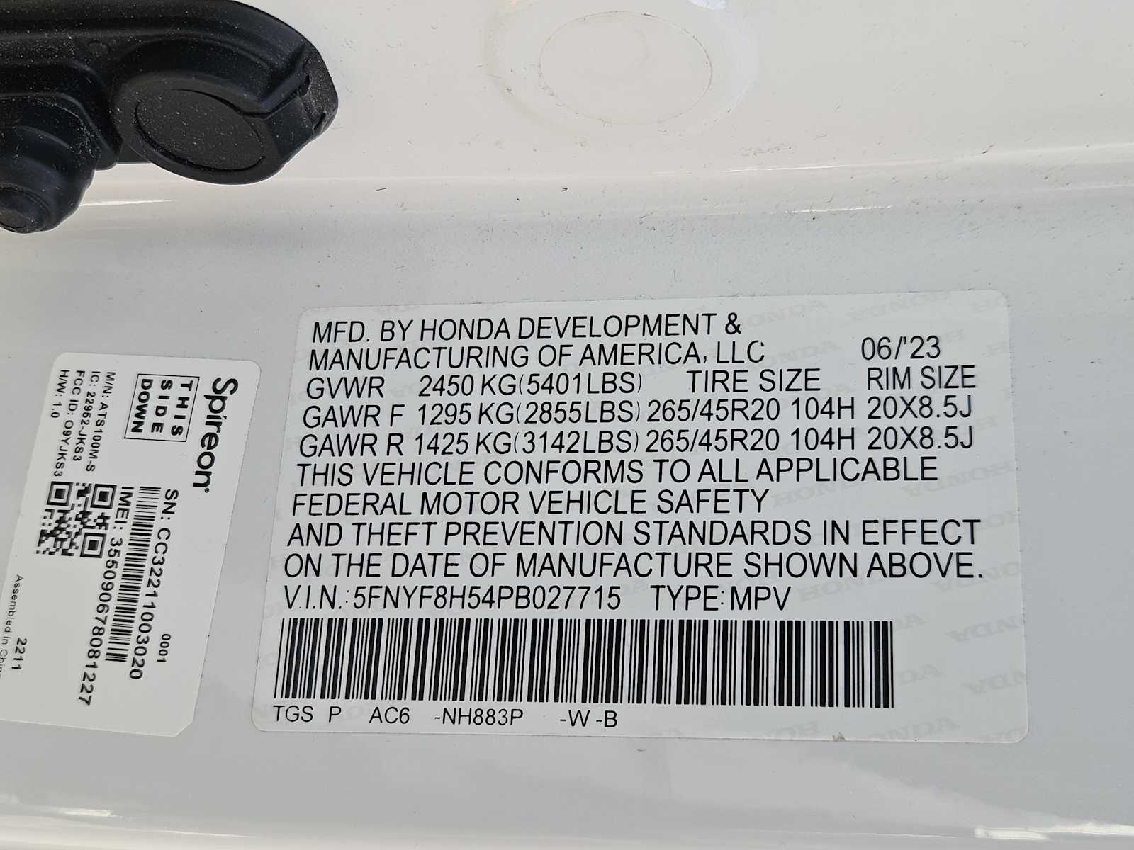 Thumbnail: 2023 Honda Passport - 33