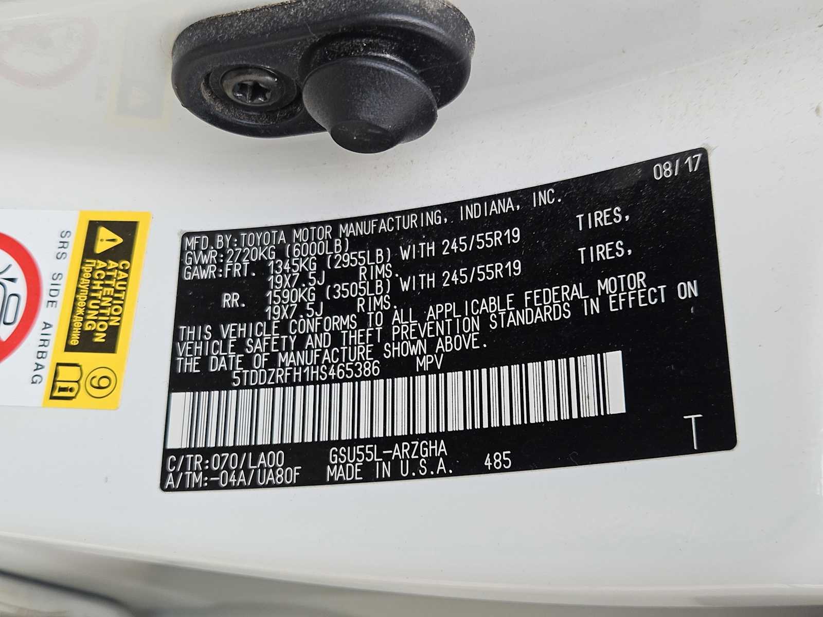 Thumbnail: 2017 Toyota Highlander - 33