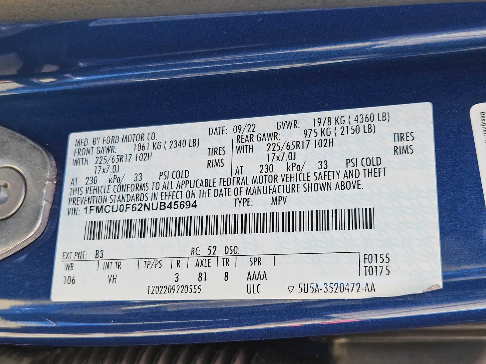 Thumbnail: 2022 Ford Escape - 29