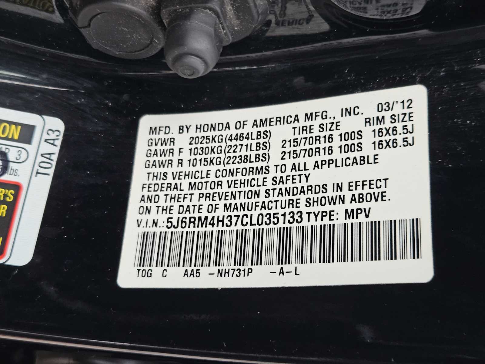 Thumbnail: 2012 Honda CR-V - 30