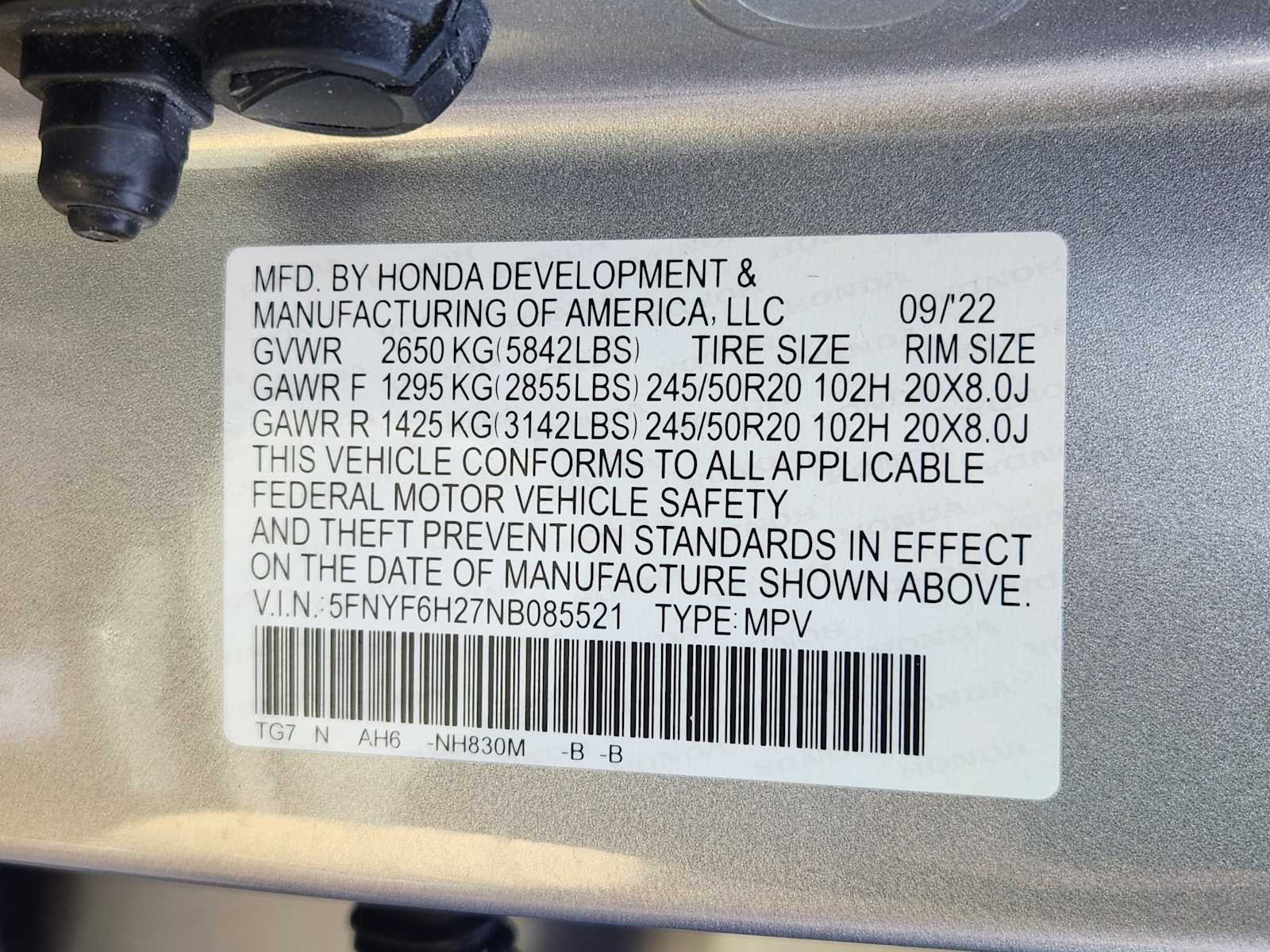 Thumbnail: 2022 Honda Pilot - 35