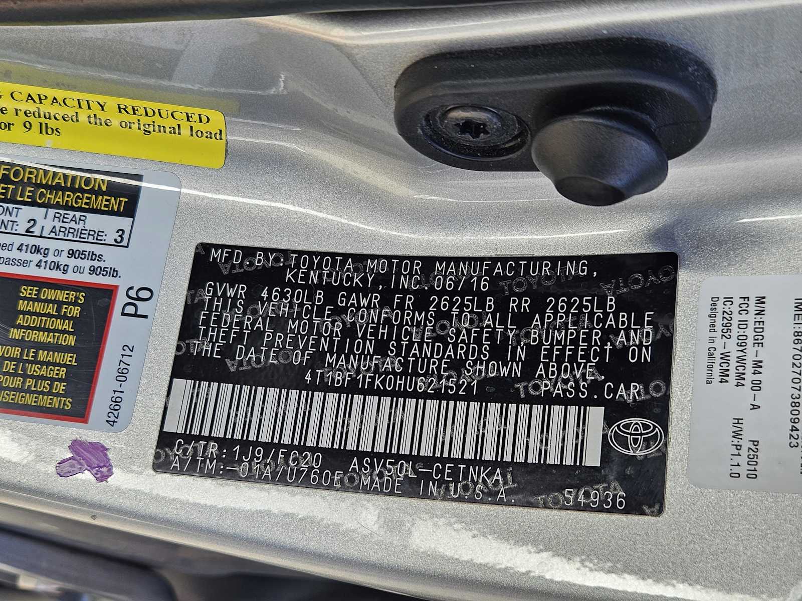 Thumbnail: 2017 Toyota Camry - 30