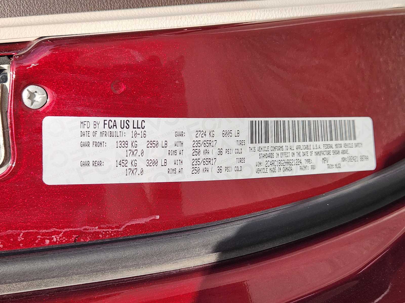 Thumbnail: 2017 Chrysler Pacifica - 33