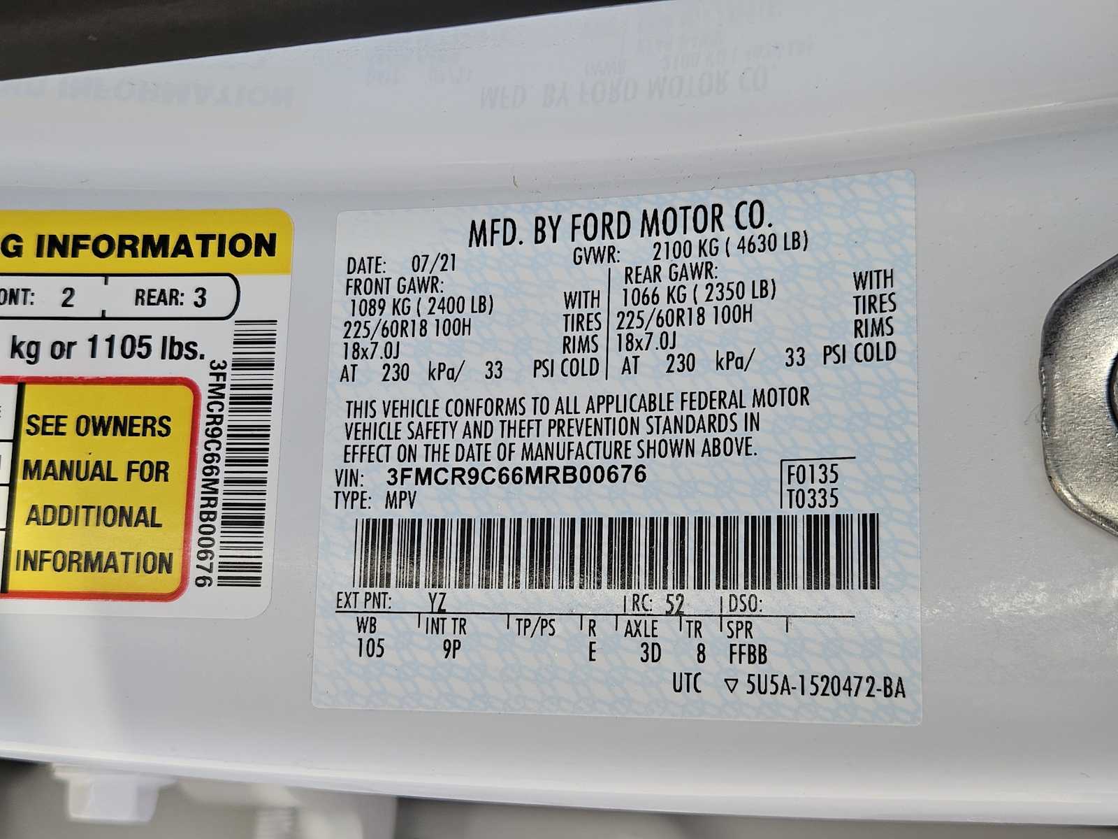 Thumbnail: 2021 Ford Bronco Sport - 31