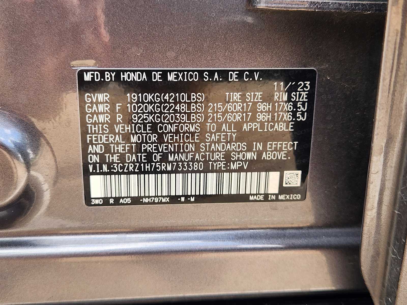Thumbnail: 2024 Honda HR-V - 34