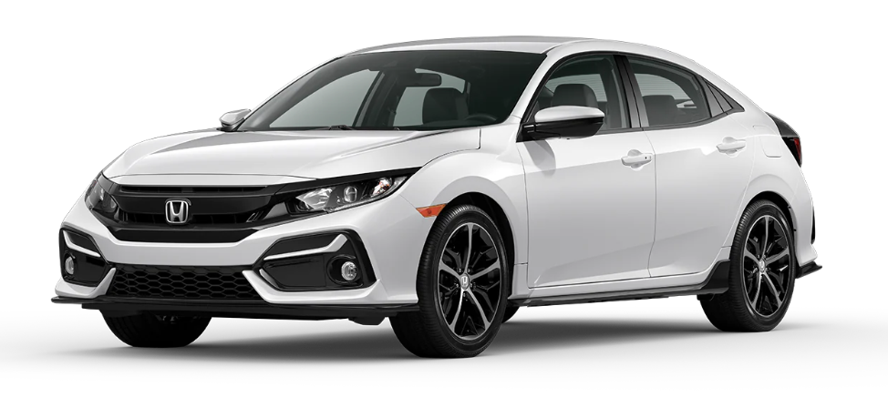 white Honda Civic Sport