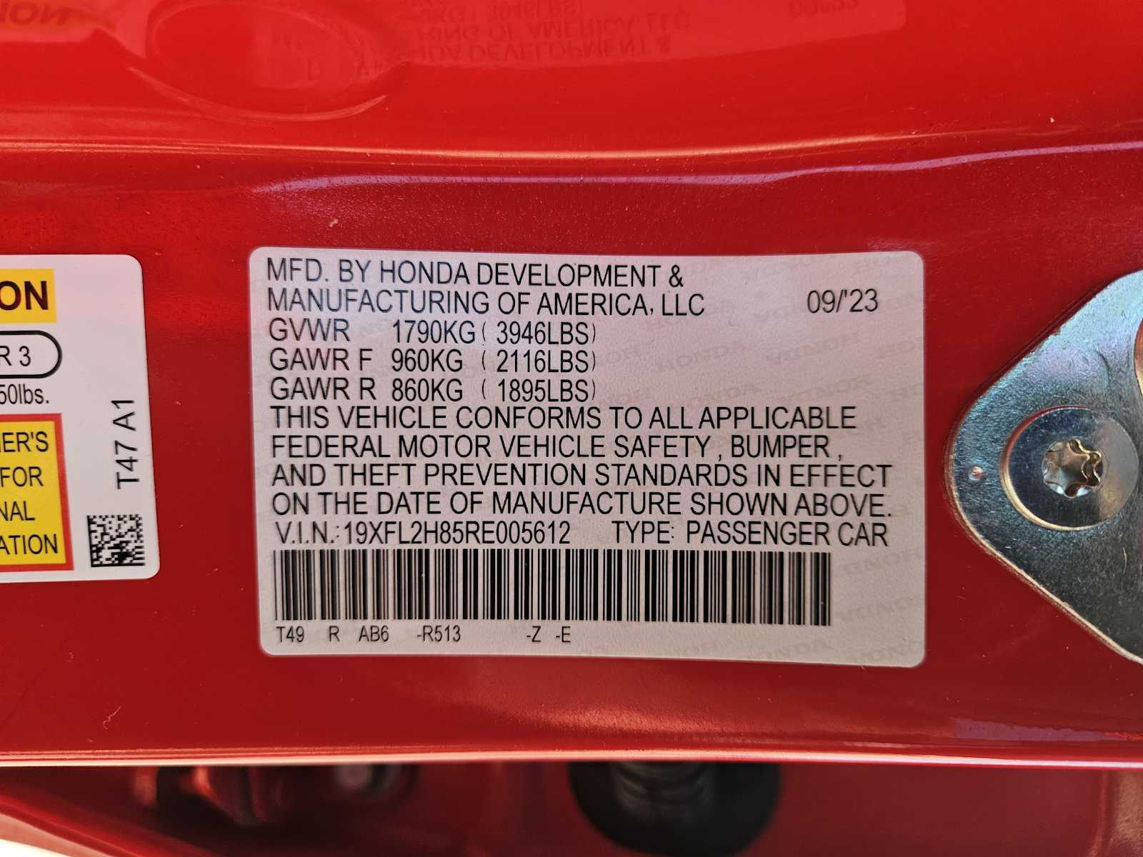 Thumbnail: 2024 Honda Civic - 34